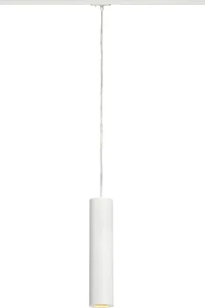 SLV ENOLA B, suspension pour rail 1 allumage, intérieur, blanc, GU10/QPAR51, 50W max -B-Stock- Super Prix