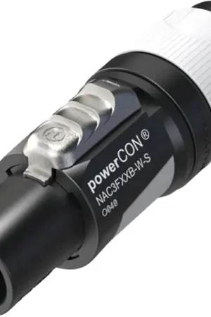 Nouveauté Neutrik NAC3FXXB-W-S - Neutrik powerCON® blanc PowerOut Small