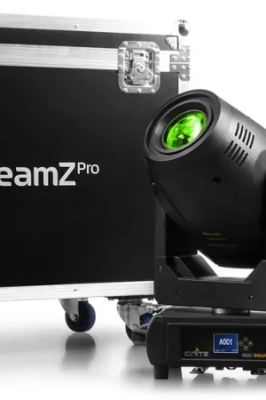 Jusqu’à Épuisement Des Stocks beamZ Pro IGNITE300A LED BSW Moving Head avec animation 2pcs dans Flightcase