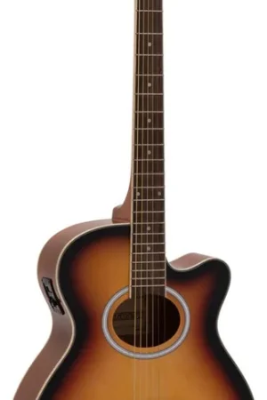 DIMAVERY AW-400 Guitare western, sunburst Offre Du Jour