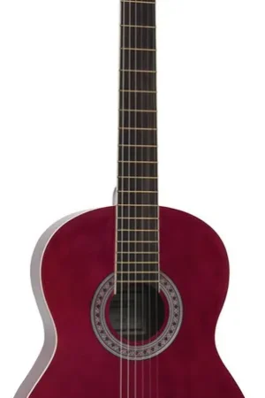 DIMAVERY AC-303 Guitare Classique, rouge Seulement Aujourd’hui