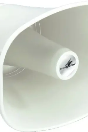 MONACOR IT-130 Haut-parleur à chambre de compression, résistant aux intempéries Quantité Limitée