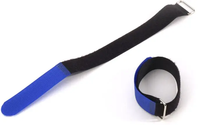 Pas Cher Adam Hall Accessories VR 5080 BLU - Serre-Câble Velcro 800 x 50 mm bleu