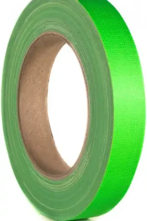 Adam Hall Accessories 58064 NGRN - Rouleau Gaffer Vert Fluo 19mm x 25m Commander Vite