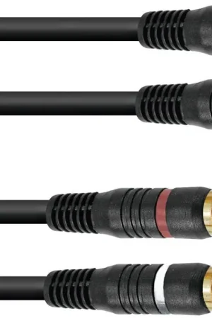 OMNITRONIC Câble RCA 2x2 15m Commander Maintenant