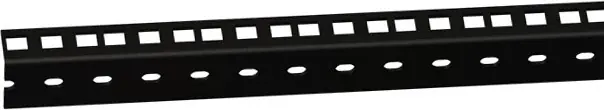 Achat Immédiat Adam Hall 19" Parts 61535 BLK - Profilé Rack acier Noir Heavy Duty 45 U
