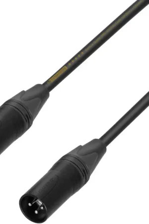 Adam Hall Cables 5 STAR DMM 0020 - Câble adaptateur | XLR 3 points mâle vers XLR 3 points mâle Prix Réduit