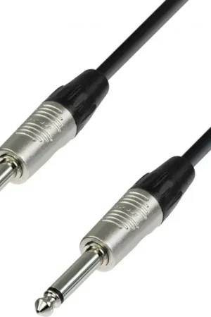 Remise Adam Hall Cables 4 STAR IPP 0060 - Câble Instrument REAN Jack 6,35 mm mono vers Jack 6,35 mm mono