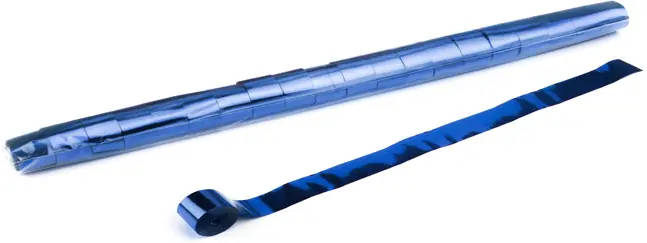 Magic FX Metallic Streamer 10m x 2,5cm - Bleu Livraison Express