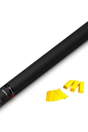 Magic FX Handheld Confetti Cannon PRO 80cm - Jaune Vente Directe