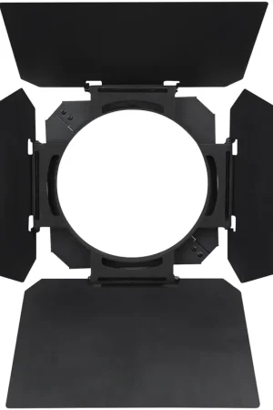 Barndoor pour Infinity Fresnel Noir Barndoor métallique à quatre volets Nouveauté