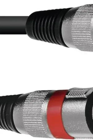 OMNITRONIC câble XLR 3pin 1m bk/rd Achetez Aujourd’hui