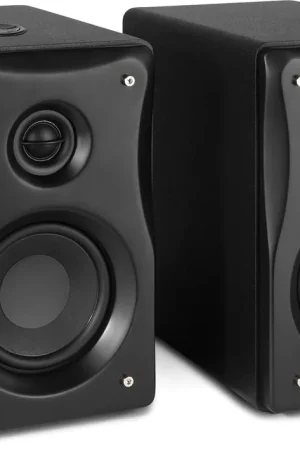 Vonyx BX40 Moniteurs de studio actifs (paire) 4" USB BT Populaire