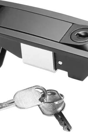 Adam Hall Hardware 1655 L - Fermeture à levier verrouillable noire Expédition Rapide