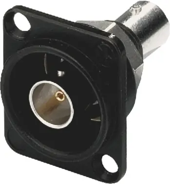 Remise NEUTRIK NBB-75DFIB Fiche BNC châssis femelle, 75 O