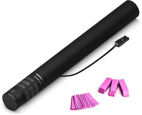 Dernière Chance Magic FX Electric Confetti Cannon 50cm - Rose