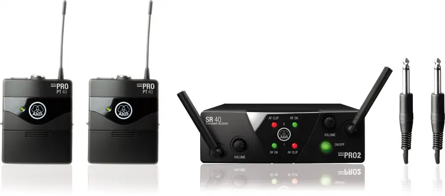 AKG WMS 40 MINI Dual Instrumental Set Nouvel Arrivage