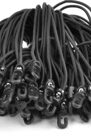 Riggatec Spannfix 4mm noir 20cm 100 pcs. Haute Qualité