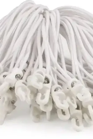 Authentique Riggatec Spannfix 4mm blanc 20cm 50 pcs.