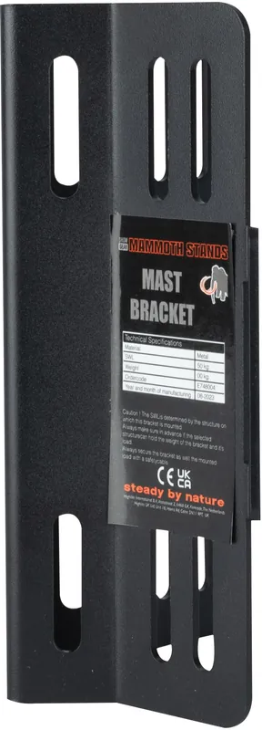 Dernier Modèle SHOWGEAR Support de fixation pour mât Support de fixation pour mât avec trou de ø 12,5 mm