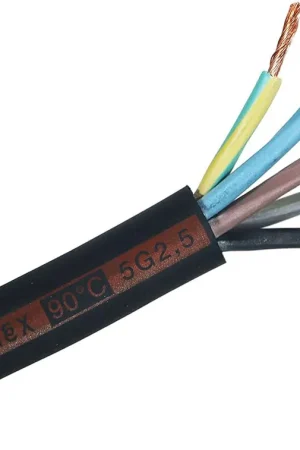 Nouvelle Collection TITANEX Câble gainé de caoutchouc H07RN-F 5G2.5mm² 50m