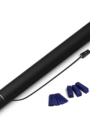 Magic FX Electric Confetti Cannon PRO 80cm - Bleu foncé Quantité Limitée