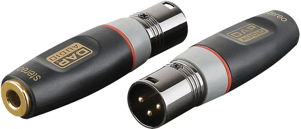 DAP-Audio XGA35 - XLR/M 3 broches vers Jack/F symétrique Authentique