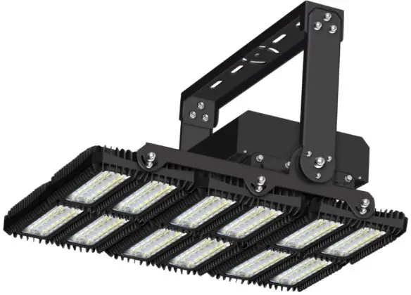 Bon Plan ISOLED Projecteur LED 1.350W, 130x25° asymétrique, variable, 1-10V gradable, blanc neutre, IP66