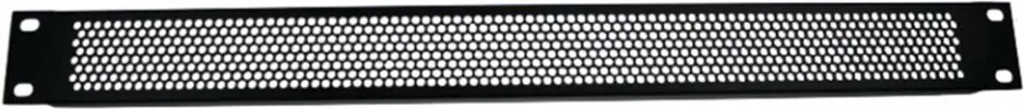 Expédié Aujourd’hui Adam Hall 19" Parts 87221 VR - Panneau aération 1 U pour rack 19", trous ronds, profil en U