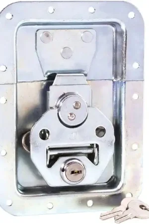 Achetez Aujourd’hui Adam Hall Hardware 17250 LS - Fermeture Papillon grande à Ressort Serrure Intégrée sans Passage