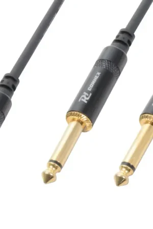 Câble PD-Connex CX76-6 6,3 stéréo - 2x6,3 mono 6,0 m Achat Immédiat