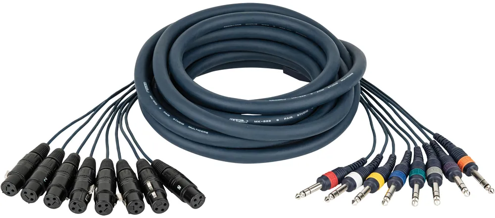 Acheter Direct DAP-Audio FL67 - 8 XLR/F 3P vers 8 Jack stéréo 6 m