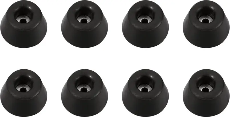 Adam Hall Hardware 4901 M8 AH - Lot de 8 pied caoutchouc 30 x 15 mm en sachet Prix Choc