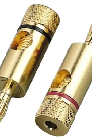 Achetez Aujourd’hui MONACOR BP-150G Paire de fiches banane mâles,4 mm