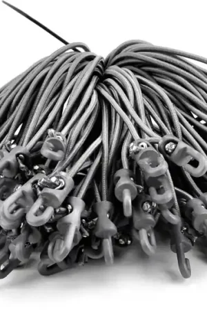 Prix Choc Riggatec Spannfix 4mm gris argenté 20cm 100 pcs.