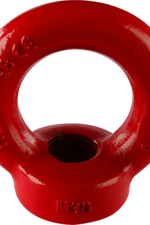 Bon Plan Riggatec Écrou cylindrique forte résistance M30, rouge 12,0 t