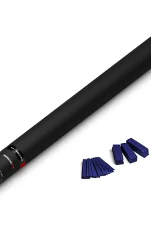 Canon à confettis à main Magic FX PRO 80cm - Bleu foncé Offre Exclusive