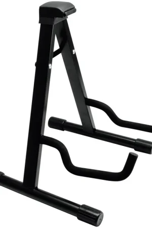 DIMAVERY Support de guitare pour guitare acoustique noir Must-Have