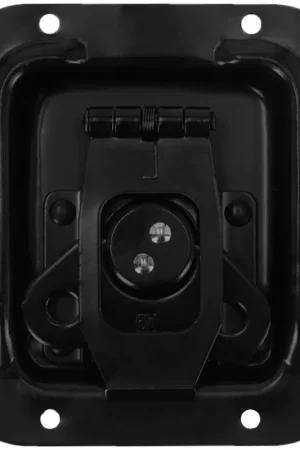 Adam Hall Hardware 17302 BLK - Fermeture papillon grande à bride, cuvette 14 mm, noire Meilleur Prix