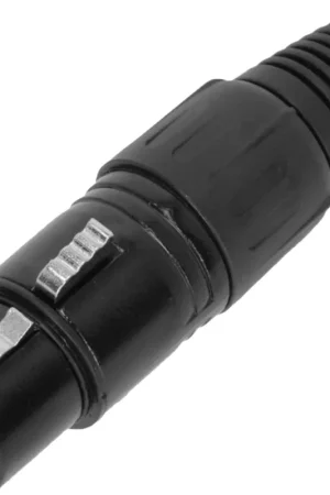 Paiement Sécurisé Adam Hall Connectors 3 STAR CX F3 BLK - XLR mâle 3 pôles femelle