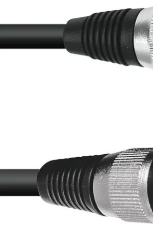 Offre Du Jour PSSO Câble de haut-parleur XLR 2x2.5 5m bk