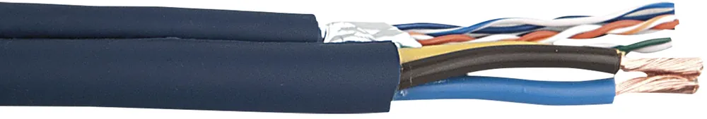 Achat Immédiat Câble flexible CAT5 + alimentation DAP-Audio 3 x 1,5 mm² 100 m sur bobine