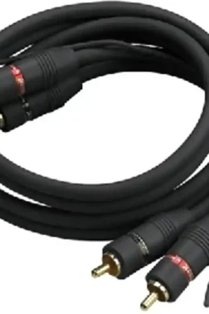 Certifié MONACOR AC-500/SW Cordons audio stéréo