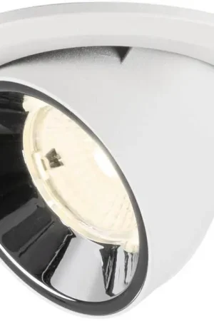 Acheter En Ligne SLV NUMINOS® GIMBLE S, spot encastré, intérieur, 4000 K, 55° blanc / chrome