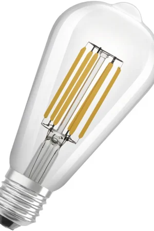 Achetez Aujourd’hui LEDVANCE LED CLASSIC EDISON ENERGY EFFICIENCY A S 4W 830 Clear E27