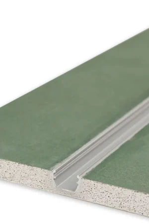Acheter Direct ISOLED Plaster 10 One Plaque de plâtre pour pièces humides 12,5mm, avec insert profilé et