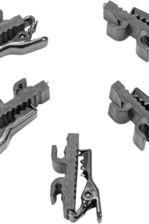 OMNITRONIC Clip pour câble de microphone MK2, noir 5x Certifié