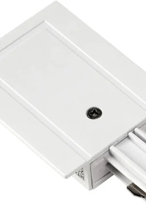Meilleur Choix SLV Alimentation, terre droite, pour rail 1 allumage à encastrer, intérieur, blanc