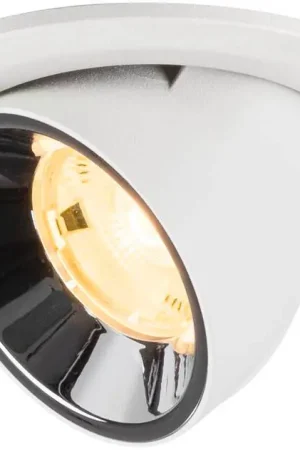 Affaire À Saisir SLV NUMINOS® GIMBLE S, spot encastré, intérieur, 3000 K, 20° blanc / chrome