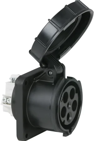 Acheter Direct PCE CEE 63 A/400 V Prise femelle à 5 broches, noire